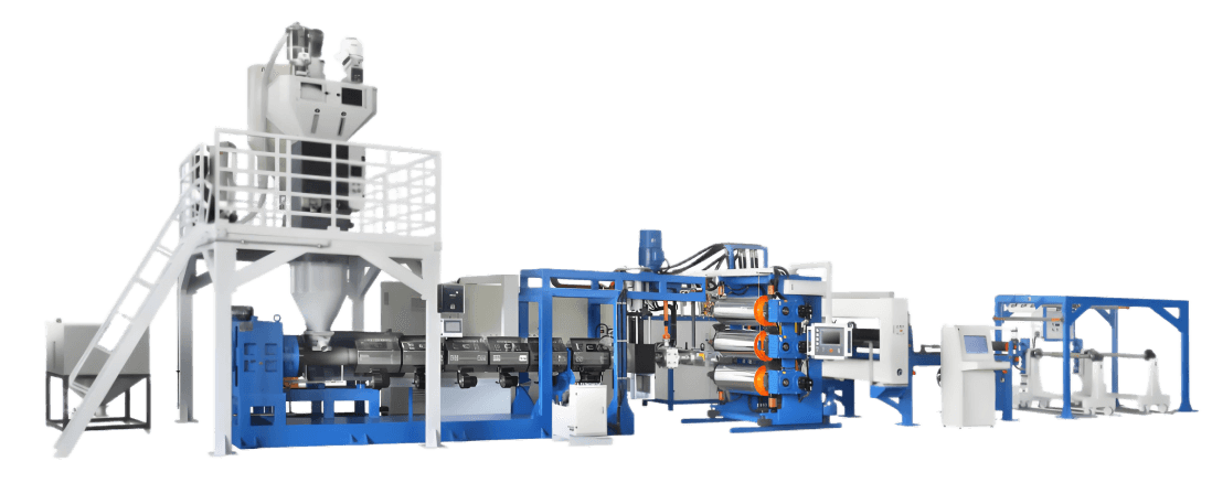 Plattenextrusionsmaschine